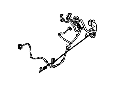 GM 22778448 Harness Assembly, Front Side Door Door Wiring