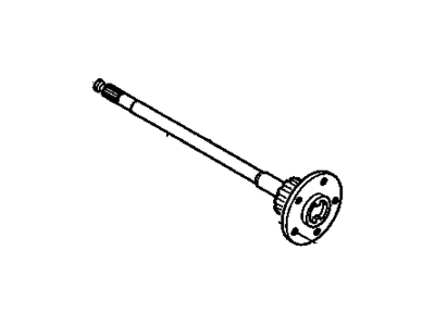 GM 26059962 Rear Axle Drive Shaft