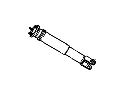 GM 15822829 Rear Shock Absorber Assembly (W/ Upper Mount)