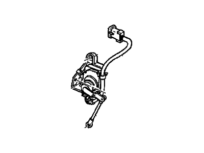 GM 22153243 Sensor Asm,Electronic Suspension Rear Position (W/ Rear Vertical Accelerometer)