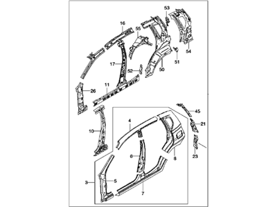 GM 96533142 Panel Asm,Body Side