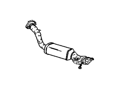 2000 Chevrolet Monte Carlo Catalytic Converter - 24508097