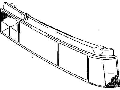 GM 96063696 Lens, Rear Combination Rh(D.O.T)