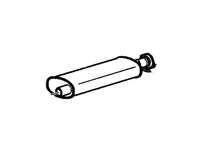 GM 12479984 Exhaust Muffler