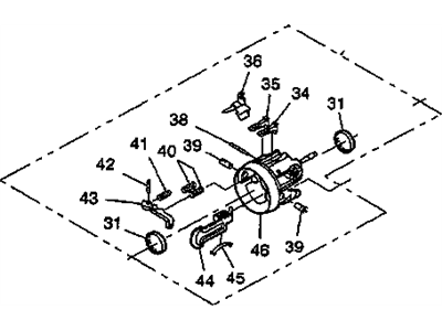 GM 26028940 Housing,Steering Column