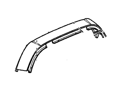 GM 15802977 Panel, Roof Rear