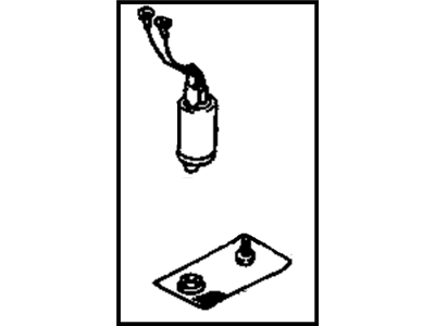 1990 Chevrolet Sprint Fuel Pump - 96068883