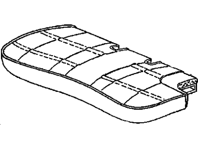 GM 15660056 Trim Assembly, Seat Cushion *Gray