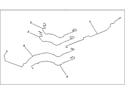 2000 GMC Yukon Brake Line - 22933206