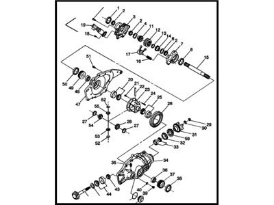 Oldsmobile Bravada Differential - 15931325