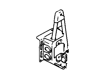 GM 30015329 Bracket,Rear Seat Shoulder Belt Guide (RH)