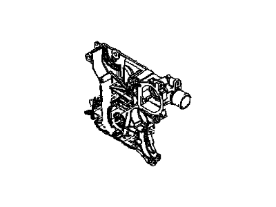 Chevrolet Aveo Timing Cover - 55556427