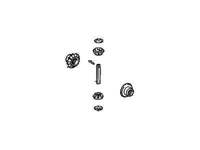 GM 19204768 Gear Kit,Front Differential Side & Pinion