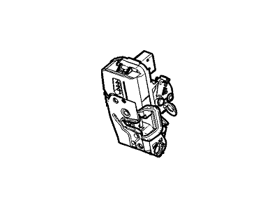 GM 22770949 Latch,Front Side Door