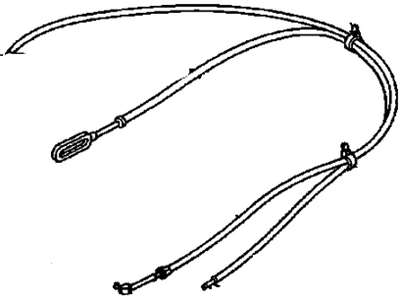 1990 Chevrolet Camaro Throttle Cable - 10079882