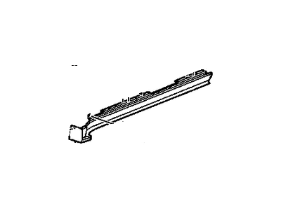 GM 15188881 Molding Assembly, Rocker Panel Front (Paint To Match)