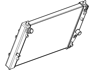 GM 20873508 Radiator Assembly