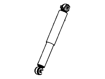 GM 89038655 Rear Shock Absorber Assembly