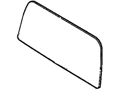 GM 14022870 Glass, Body Side Window, Right