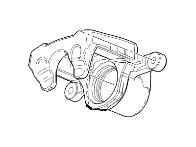 GM 13584520 Caliper,Rear Brake