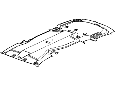 GM 89024443 Panel Asm,Headlining Trim *Cashmere