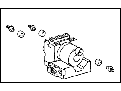 GM 94858577 Brake Pressure Modulator Valve (W/Electronic Brake Control Module)