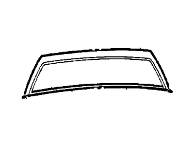 GM 12338096 Clip,Rear End Belt Reveal Molding