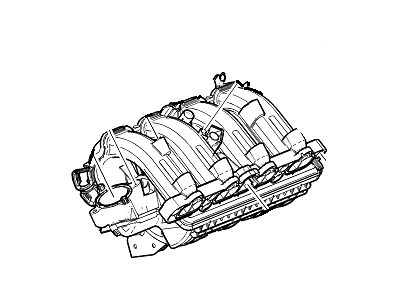 GM 55593173 Manifold,Intake (W/Throttle Body & Multiport Fuel Injector & Fuel Rail)