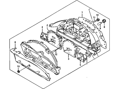 1995 Chevrolet Metro Speedometer - 30013150