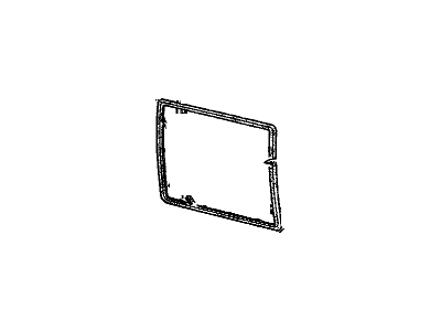 GM 15741973 Window, Body Side Front <Use 1C4J