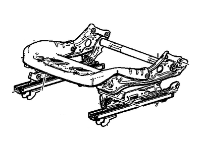 GM 13581475 Frame Assembly, Front Seat Cushion
