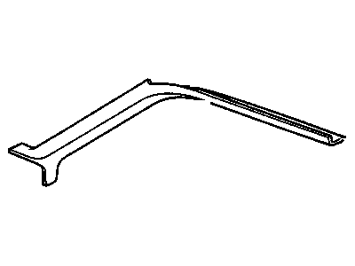 GM 20709346 TRIM, Windshield Garnish Molding