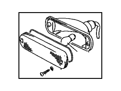 GM 30001723 Lamp Assembly, Front Turn Signal Lh