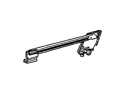 GM 10198213 Channel Assembly, Front Side Door Window Regulator Lift Arm