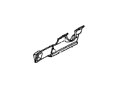 GM 15590495 Filler, Instrument Panel Steering Column Opening