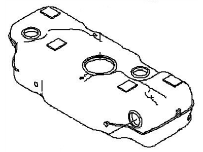 2006 Chevrolet Aveo Fuel Tank - 95979016