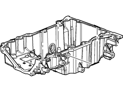 GM 12676336 Pan Assembly, Oil