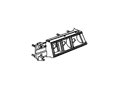 GM 5973136 Housing Assembly, Rear Lamp