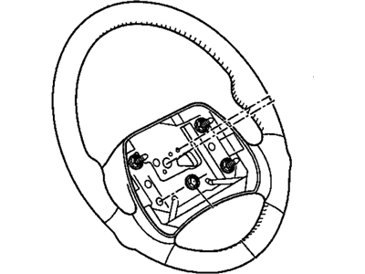 2002 Chevrolet Camaro Steering Wheel - 16825298