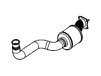 2002 Chevrolet Suburban Catalytic Converter - 15761128