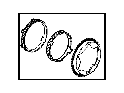 2017 Cadillac ATS Synchronizer Ring - 19303642