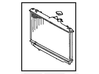 GM 94856862 Coolant Radiator