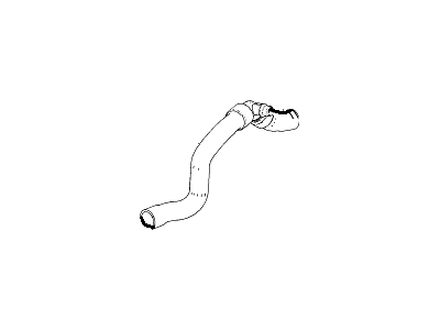 GM 22939851 Inlet Radiator Coolant Hose Assembly