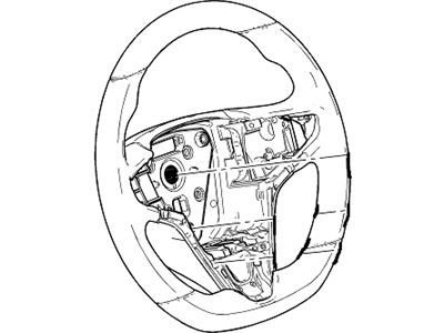 2015 Buick Regal Steering Wheel - 23191563