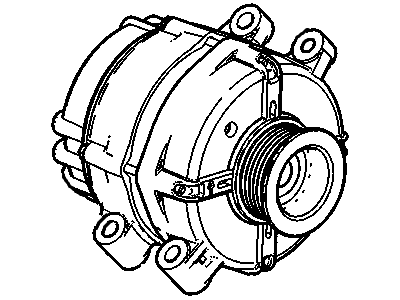 2013 Chevrolet Corvette Alternator - 25888947