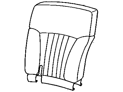 1999 GMC Jimmy Seat Cushion Pad - 12470008