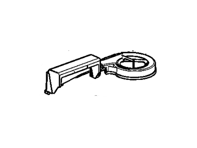 GM 13397360 Case, Heater & A/C Evaporator & Blower Upper