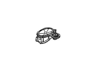 GM 10428808 Speaker Assembly, Radio Rear