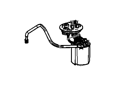 Cadillac SRX Fuel Pump - 13578368