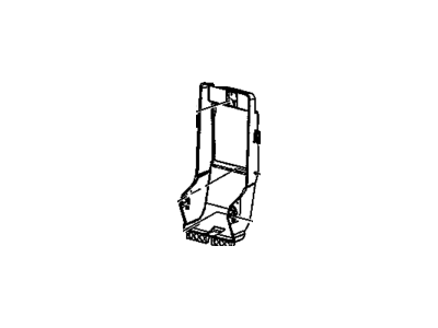 GM 88893858 Housing Asm,Rear Seat Armrest *Ebony